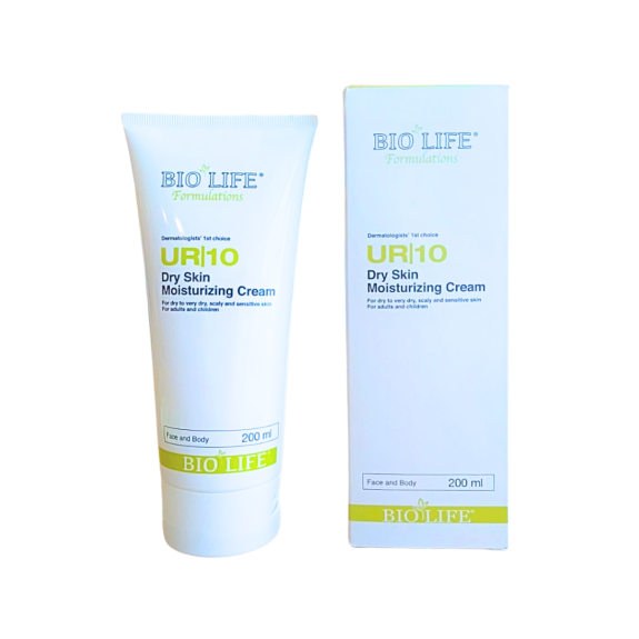 BIO LIFE UR/10 DRY SKIN MOISTURIZING CREAM 200ML